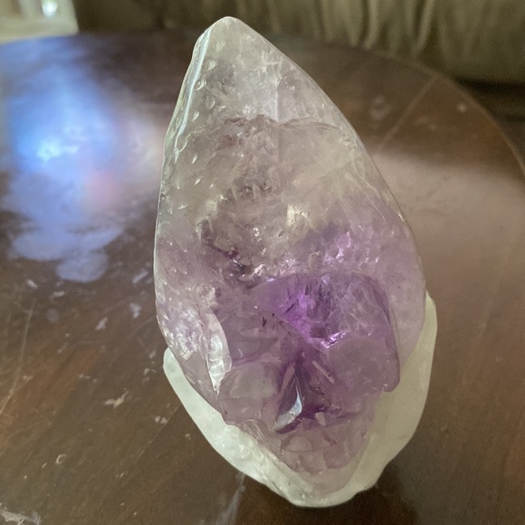 AMETHYST SKULL. 4.5”X 3” X 1.25 - Picture 7 of 17